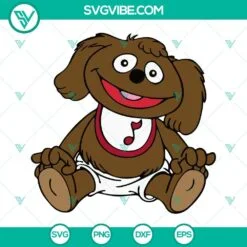 Cartoons, SVG Files, Rowlf The Dog Muppet SVG Files, Muppet Babies SVG File, 2