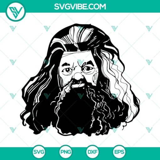 rubeus hagrid svg bundle hagrid harry potter svg png dxf eps files 9 mockup