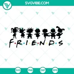 Cartoons, SVG Files, Rugrats Friends SVG Download, Chuckie Finster SVG Download 2