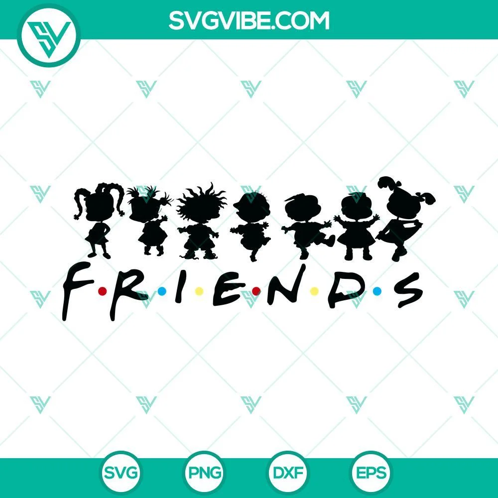 Cartoons, SVG Files, Rugrats Friends SVG Download, Chuckie Finster SVG Download 1