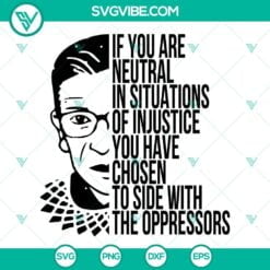 American, SVG Files, Ruth Bader Ginsburg SVG Download, RBG SVG File, Notorious 2