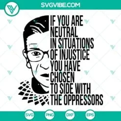 American, SVG Files, Notorious RBG SVG Images, RBG SVG File, Ruth Bader 3