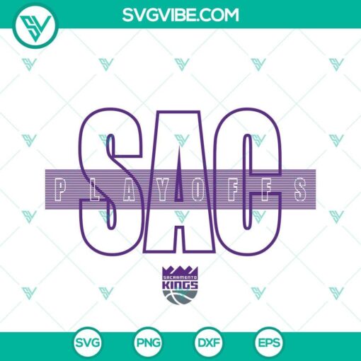 sacramento kings playoffs 2023 svg nba playoffs svg png dxf eps cut files 2 mockup