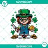 Saint Patrick’s Day Chucky Horror Killer PNG file with lucky vibes, ideal for spooky St. Patrick's Day designs.