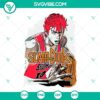 Sakuragi Hanamichi SVG file with Slam Dunk themed images in PNG, DXF, and EPS formats for cutting purposes.