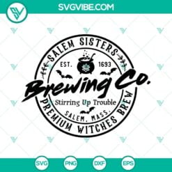 Halloween, SVG Files, Salem Sisters Brewing Co SVG Images, Hocus Pocus SVG 19