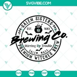 Halloween, SVG Files, Salem Sisters Brewing Co SVG Images, Hocus Pocus SVG 2