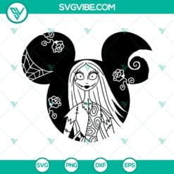 Disney, Halloween, SVG Files, Sally SVG Image, Mickey Ears SVG Images, The 5