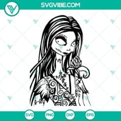 Halloween, SVG Files, Sally SVG Download, Nightmare Before Christmas SVG 7