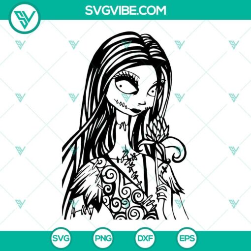 sally svg nightmare before christmas svg halloween svg file clipart cricut silhouette 1 mockup