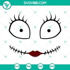 Halloween, SVG Files, Sally SVG Image, Sally Face SVG Images, Halloween SVG 1