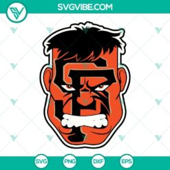San Francisco Giants Hulk SVG Files PNG DXF EPS Cut Files