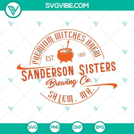 sanderson sisters brewing co svg premium witches brew svg halloween svg sanderson sisters svg 3 mockup