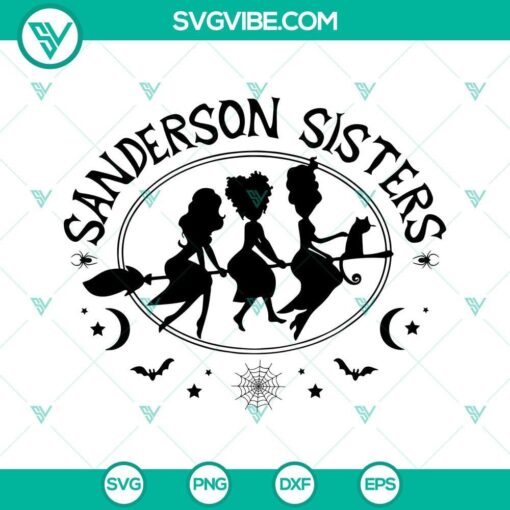 sanderson sisters hocus pocus svg png dxf eps instant download 8 mockup