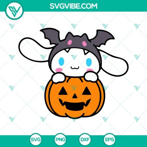 sanrio characters halloween svg hello kitty pumpkin svg kuromi svg keroppi svg cinnamoroll svg my melody svg 1 mockup 4