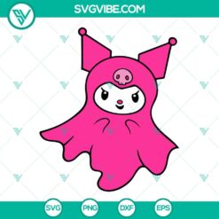 sanrio ghost halloween svg hello kitty halloween svg kuromi svg cinnamoroll svg my melody svg 4 mockup