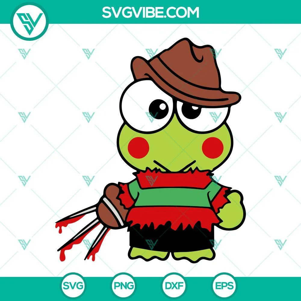 Halloween, SVG Files, Sanrio Halloween SVG Images, Sanrio Horror Movie 1