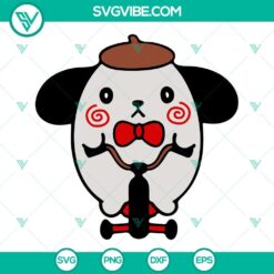 Sanrio Halloween SVG Images, Sanrio Horror Movie Characters SVG Files, Hello 7
