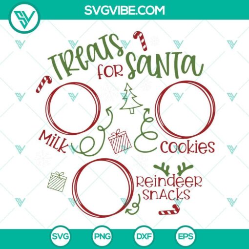 santa tray svg treats for santa svg cookies for santa tray svg 8 mockup