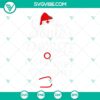 Santa's Favorite Respiratory Therapist SVG files for Christmas crafting, featuring festive respiratory-themed design.