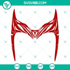 Movies, SVG Files, Scarlet Witch Crown Tiara SVG Download, Scarlet Witch Tiara 7