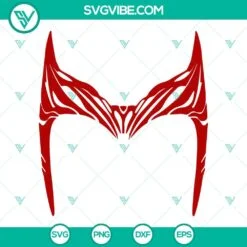 Movies, SVG Files, Wanda Maximoff Est 1989 Scarlet Witch SVG Image PNG DXF EPS 3