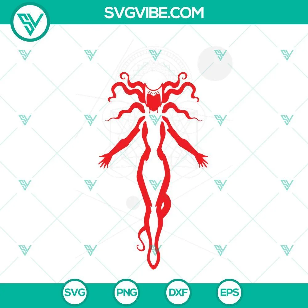 Movies, SVG Files, Scarlet Witch SVG Image, Doctor Strange In The Multiverse Of 1