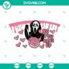 Scream face Starbucks cup and ghost face SVG files for Halloween horror themed designs.