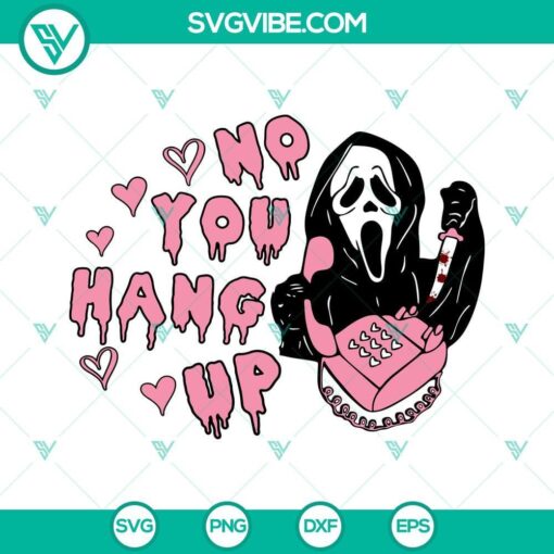 scream ghost face calling svg no you hang up svg halloween svg 8 mockup