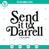 Stylish SVG designs featuring Send It To Darrell Lala Kent, Bravo, and Ariana Madix for digital projects. Perfect for fans of Bravo TV.