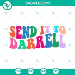 Send It To Darrell SVG Download Bundle, Lala Kent and Team Ariana 2023 SVG Image for fans and supporters of Ariana Grande.