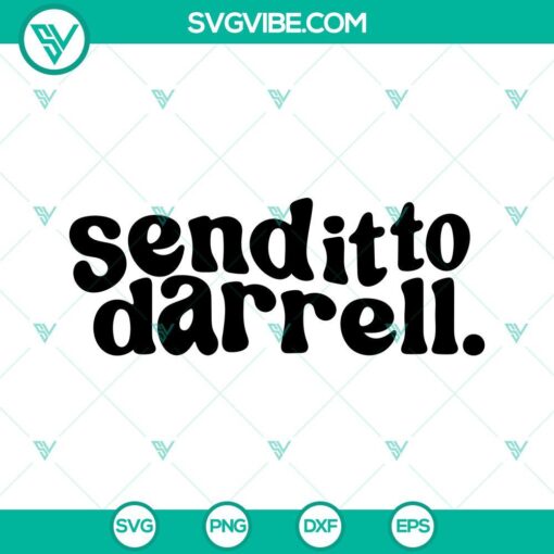 send it to darrell svg bundle lala kent svg team ariana 2023 svg png dxf eps files 2 mockup