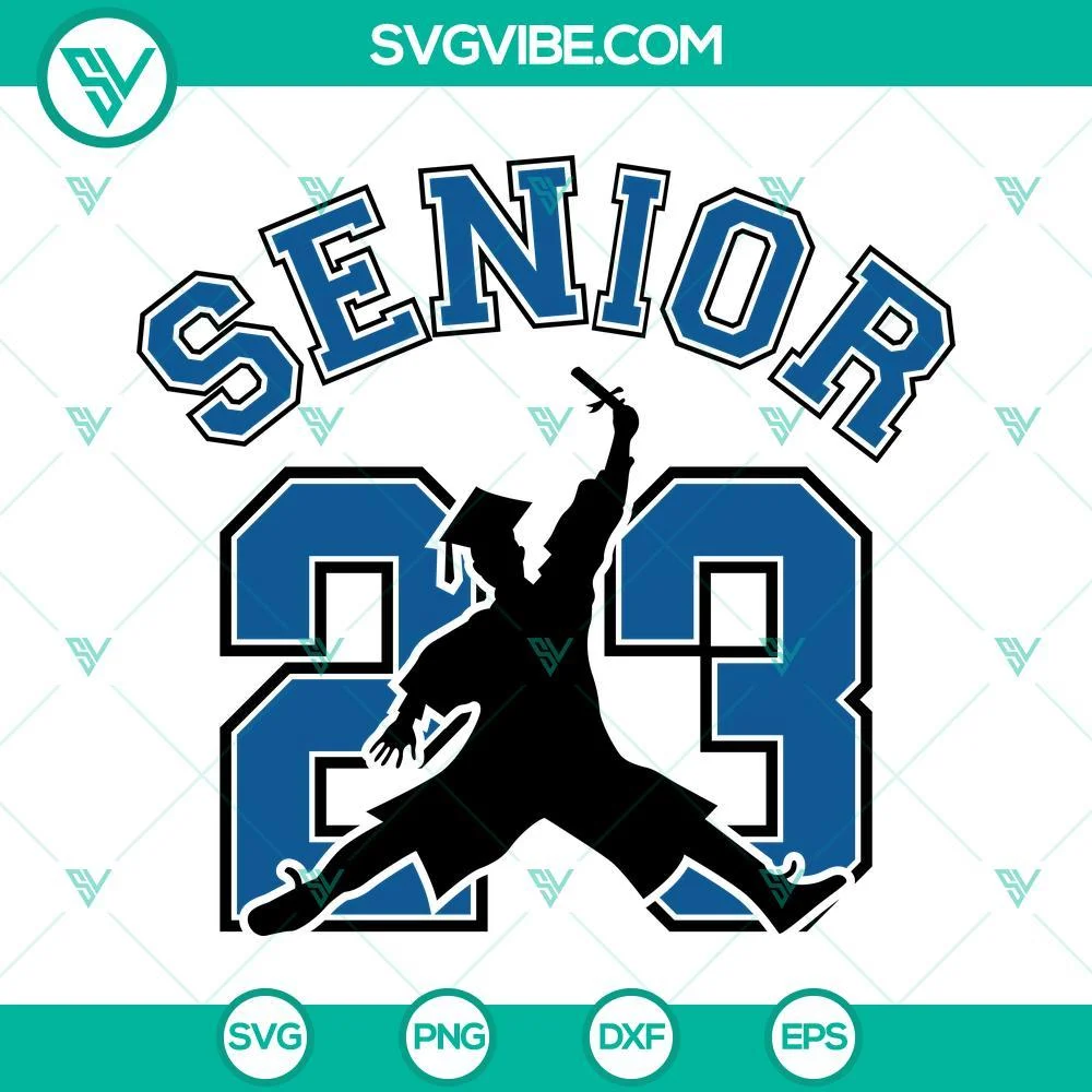 School, SVG Files, Senior 2023 SVG Image Bundle, Air Senior SVG File, Class Of 2