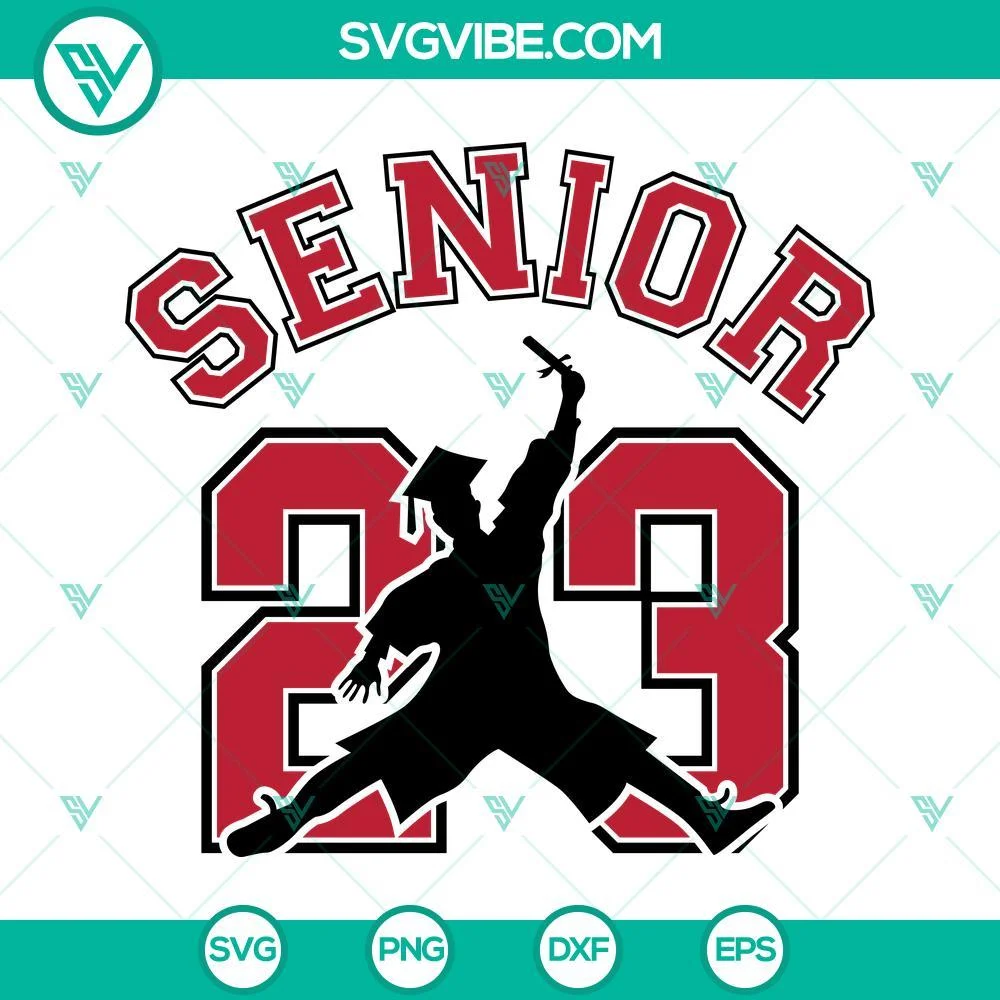 School, SVG Files, Senior 2023 SVG Image Bundle, Air Senior SVG File, Class Of 6