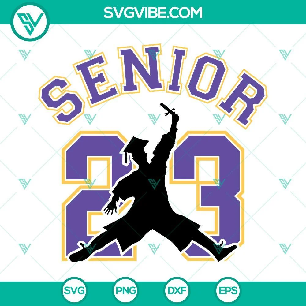 School, SVG Files, Senior 2023 SVG Image Bundle, Air Senior SVG File, Class Of 7