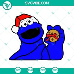 Sesame Street Christmas SVG Files Bundle, Sesame Monsters Christmas SVG Files 5