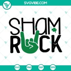 St Patrick's Day, SVG Files, Sham Rock SVG Download, Lucky Shamrock SVG Images, 6