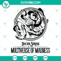 Movies, SVG Files, Shuma Gorath SVG Download, Doctor Strange In The Multiverse 12