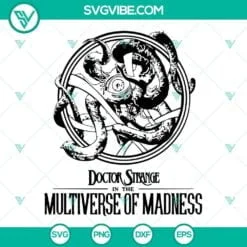 Movies, SVG Files, Doctor Strange In The Multiverse Of Madness 2 SVG Image PNG 4