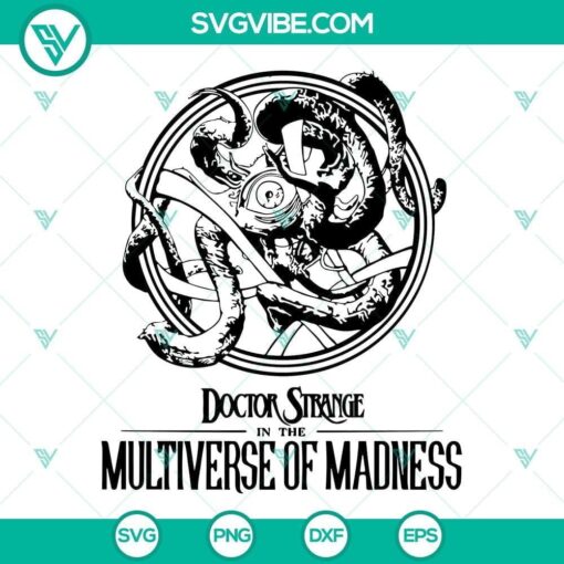 shuma gorath svg doctor strange in the multiverse of madness svg png dxf eps vector clipart 7 mockup