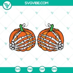 Halloween, SVG Files, Skeleton Hands Pumpkins SVG Files, Funny Pumpkin 11