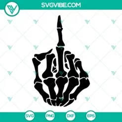 Skeleton, SVG Files, Stay Spooky SVG Image, Skeleton Hand SVG Download, Rock 3