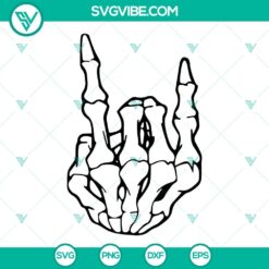 Skeleton Hands SVG File Bundle, Middle Finger SVG Download, Peace Sign SVG Images, 7