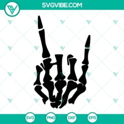 Skeleton Hands SVG Image Bundle, Middle Finger SVG File, Peace Sign SVG Files, 8
