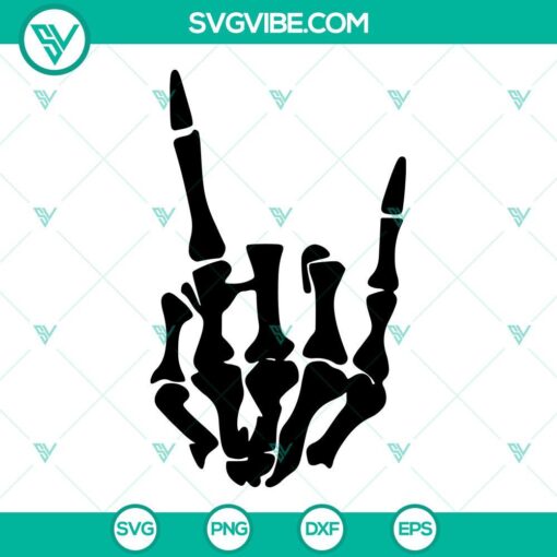 skeleton hands svg bundle middle finger svg peace sign svg rock hand svg funny skull svg 8 mockup 5