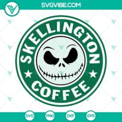 Halloween, Starbucks Cup Wrap, SVG Files, Jack Sally Oogie Boogie Starbucks 4