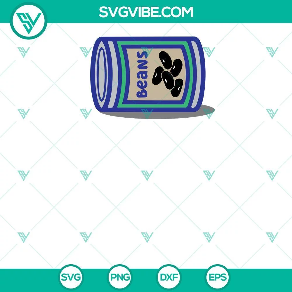 Disney, SVG Files, Slipped On My Beans SVG File, The Grannies Bluey SVG File 1