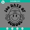 School, SVG Files, Soccer I Kicked 100 Days Of School SVG Files PNG EPS DXF 14