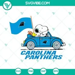 Cartoons, Football, Sports, SVG Files, Snoopy Car Denver Broncos SVG Images PNG 3