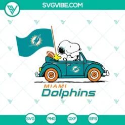 Cartoons, Football, Sports, SVG Files, Snoopy Car Atlanta Falcons SVG Images 3